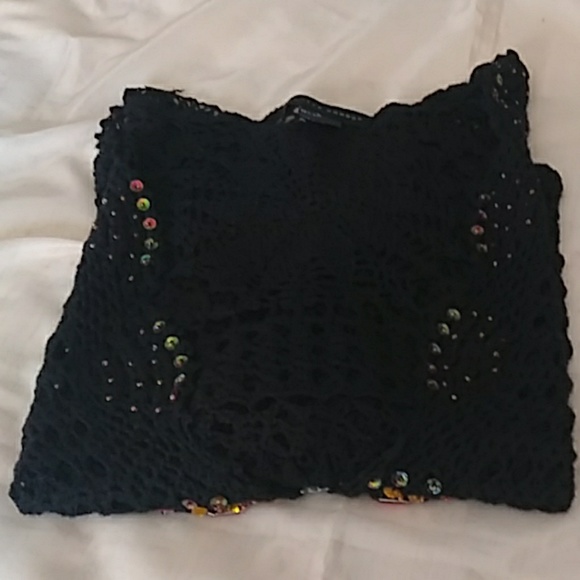 Crocheted top NWOT - Picture 8 of 8